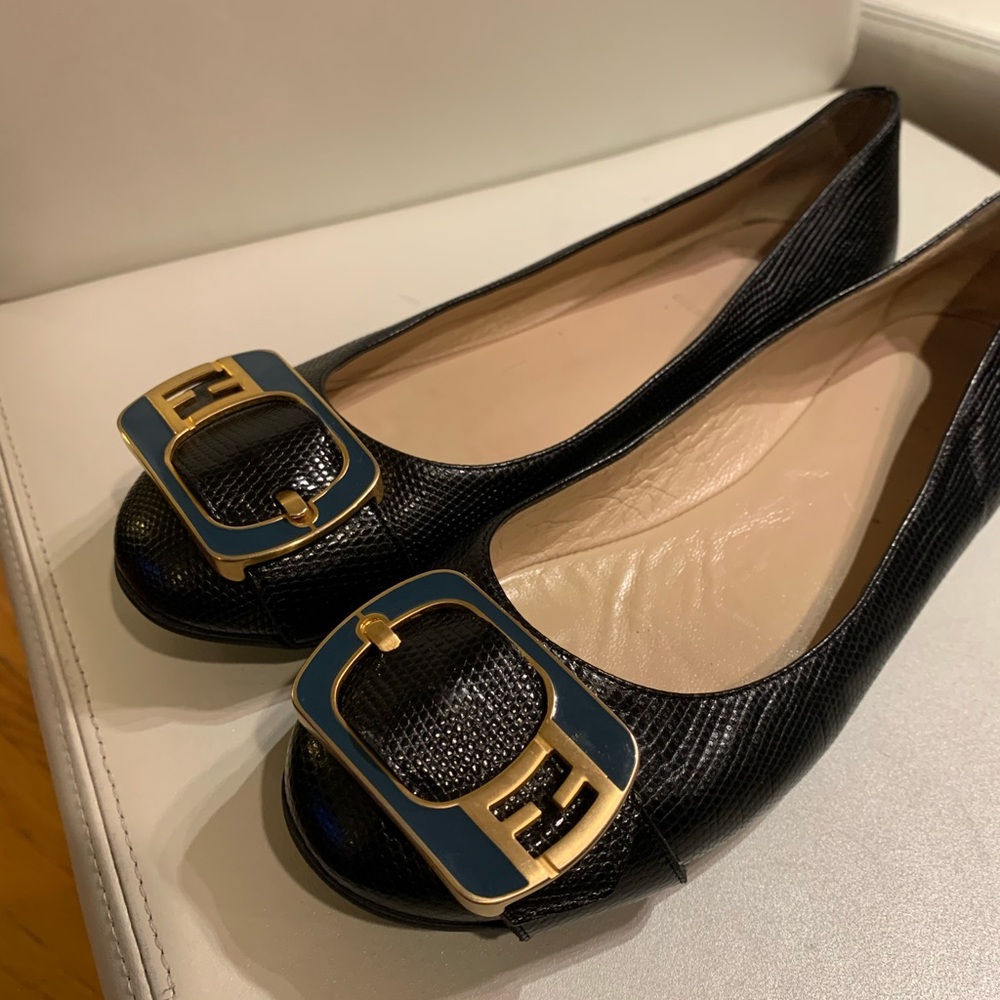 Fendi - Woman - Brown - Ballerina
